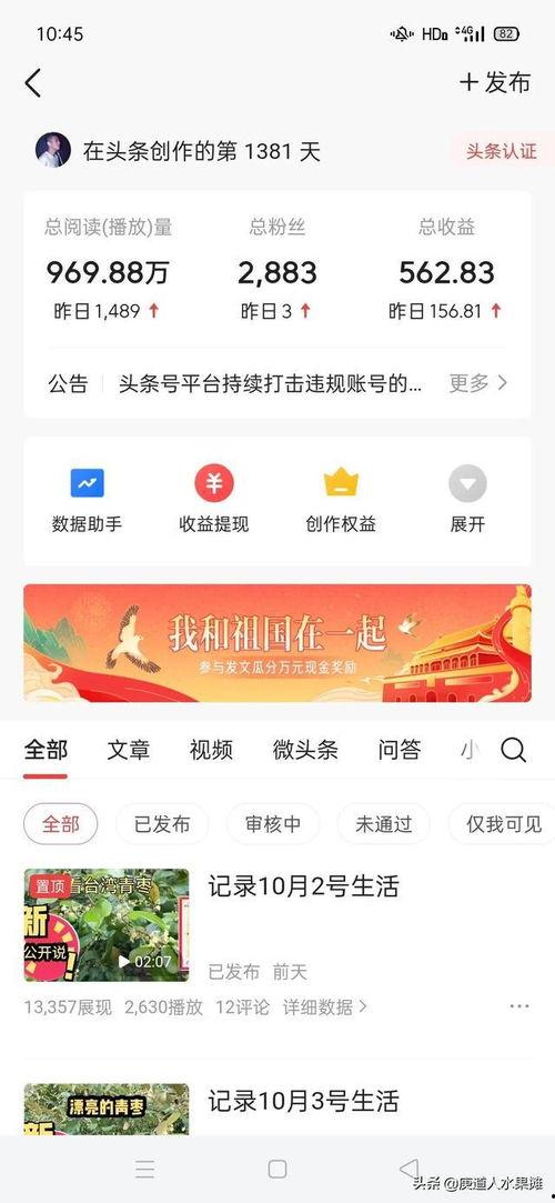 发表头条怎么有收益,如何通过发表头条文章轻松实现收益变现